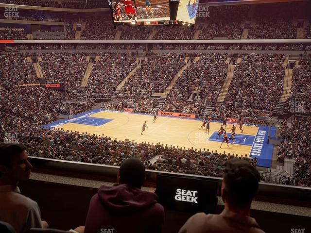 Seating view for Madison Square Garden Section Lexus Level Suite 17