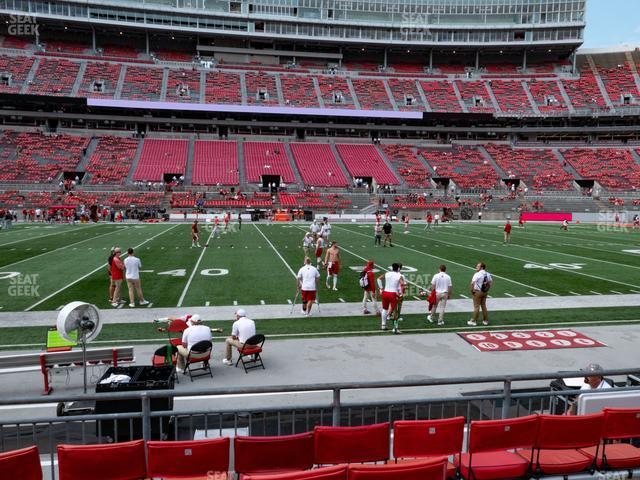 Seating view for Ohio Stadium Section 22 Aa