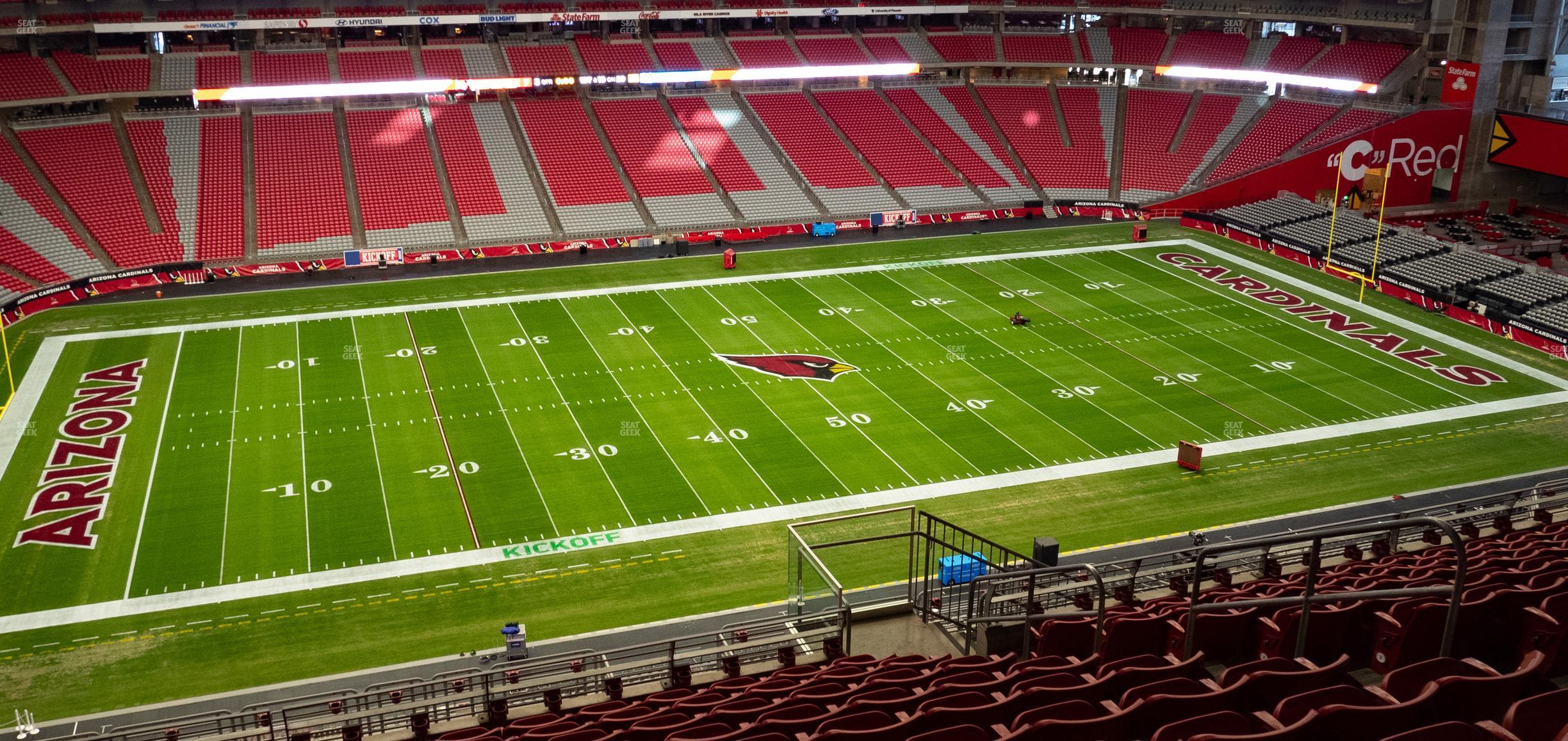 Seating view for State Farm Stadium Section Terrace 416