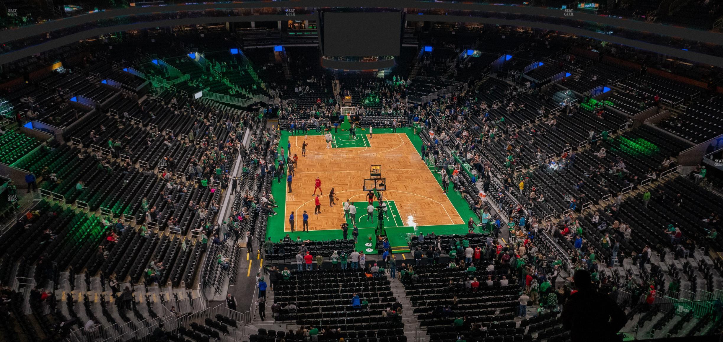 Seating view for TD Garden Section Balcony 309