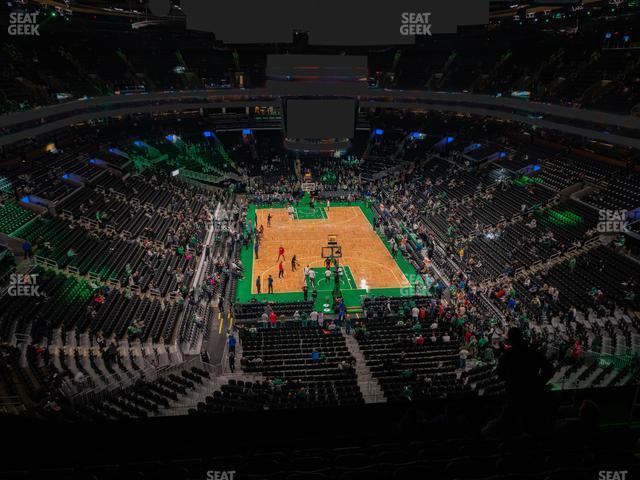 Seating view for TD Garden Section Balcony 309