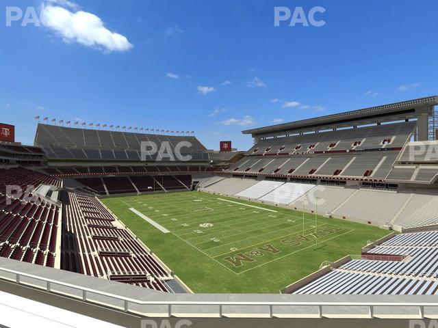 Seating view for Kyle Field Section 246