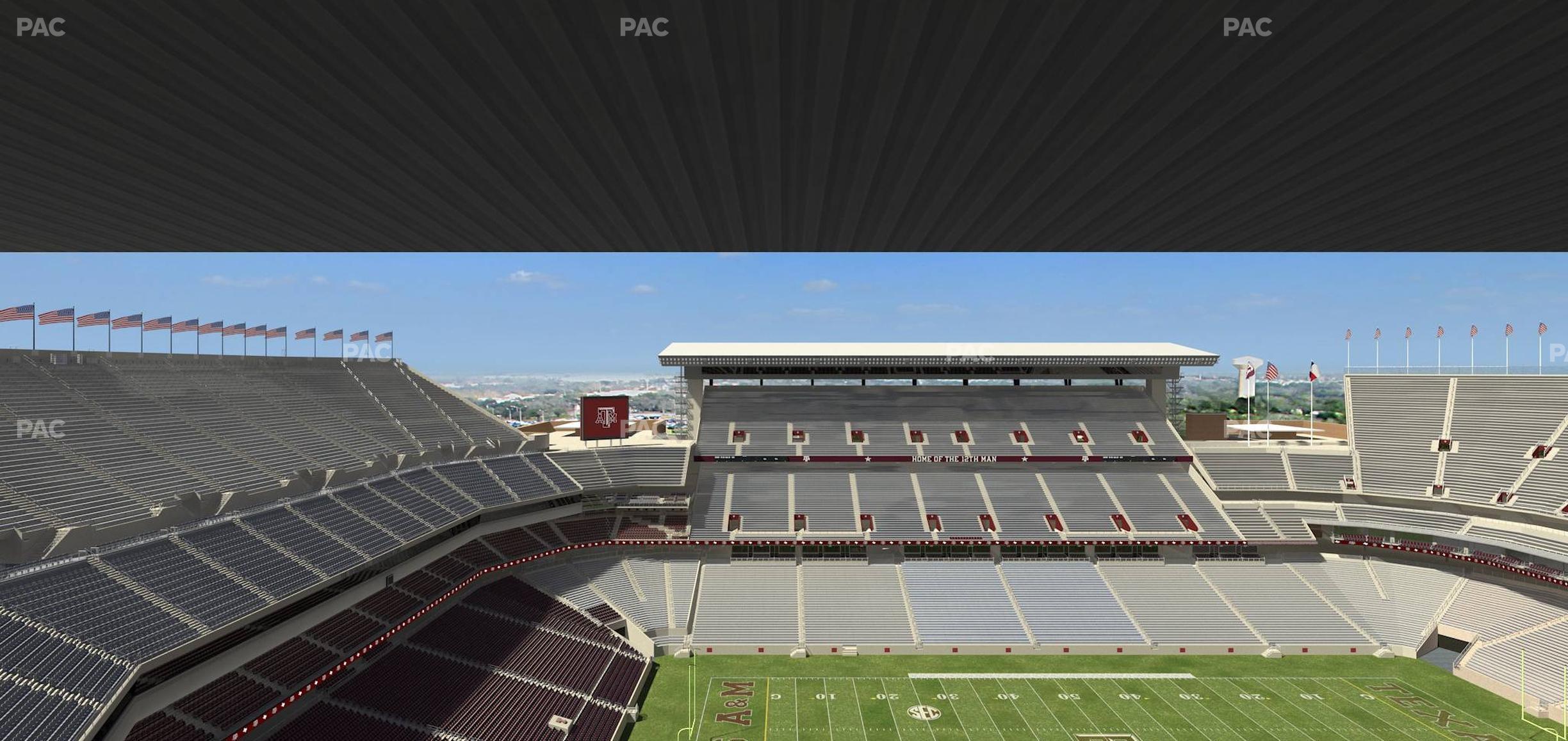 Seating view for Kyle Field Section 407