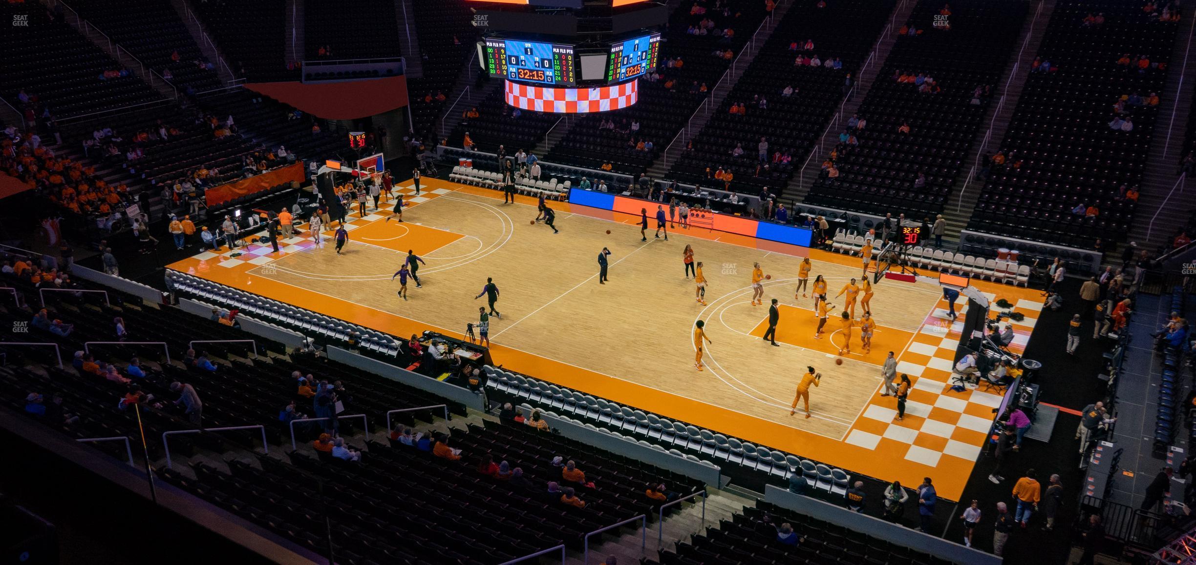 Seating view for Thompson-Boling Arena at Food City Center Section 318