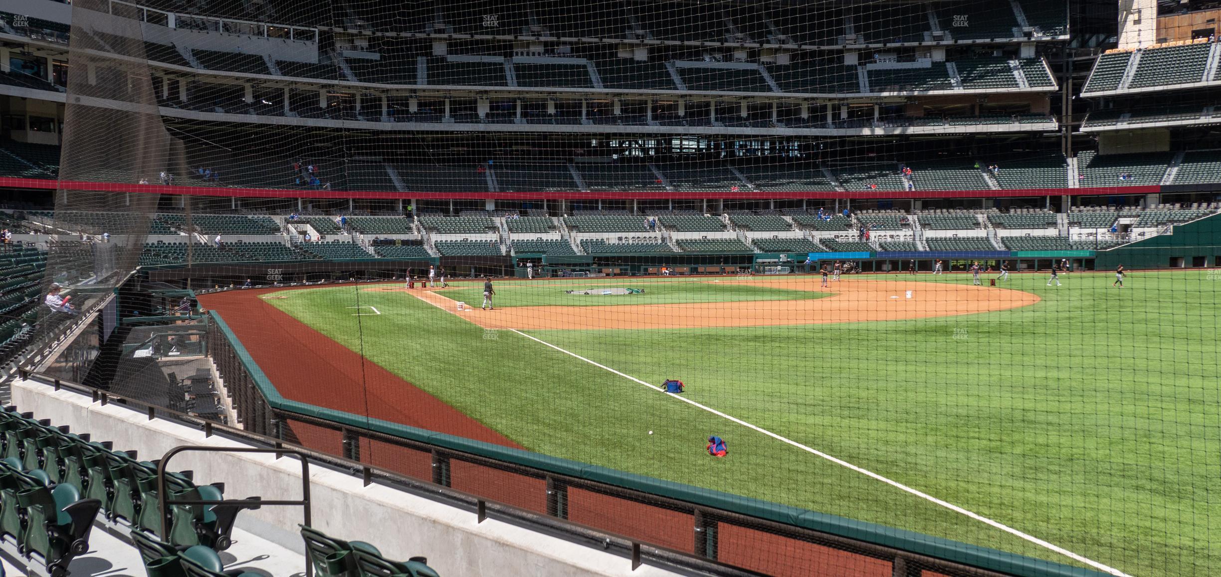 Seating view for Globe Life Field Section 25