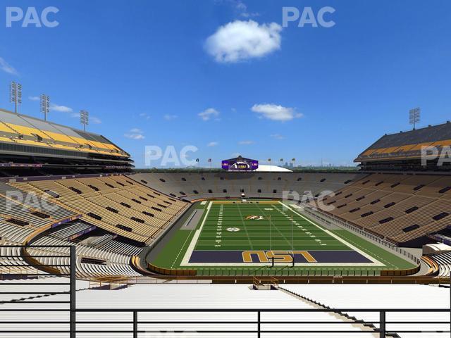 Seating view for Tiger Stadium Section Suite 157