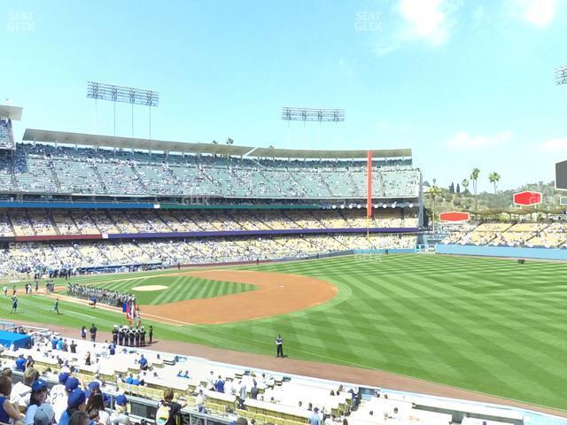 Seating view for Dodger Stadium Section 154 Lg