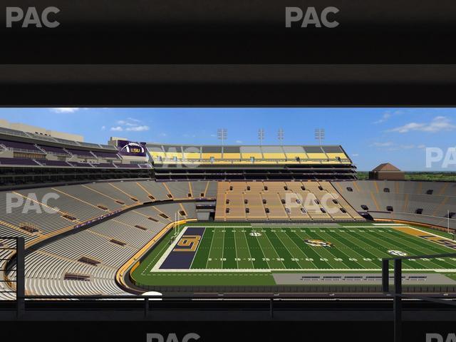 Seating view for Tiger Stadium Section Suite 221