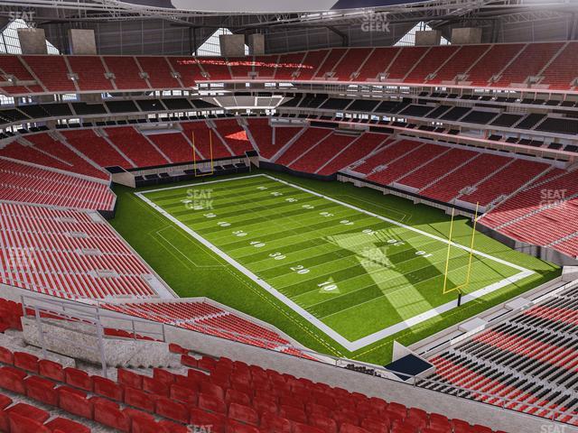 Seating view for Mercedes-Benz Stadium Section 303