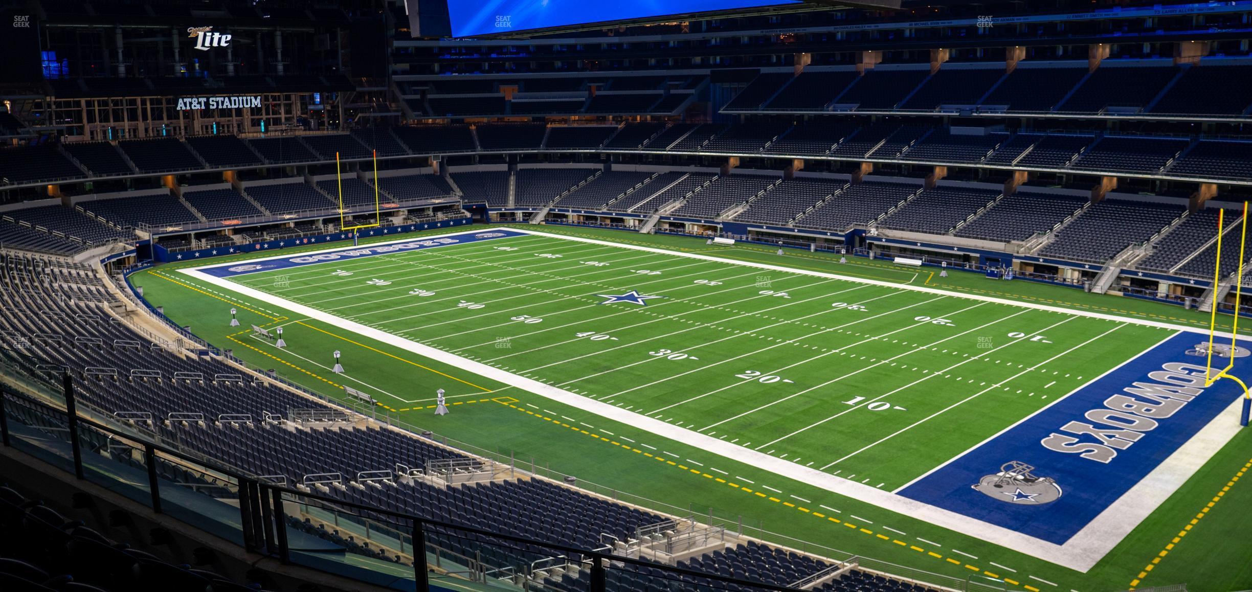 Seating view for AT&T Stadium Section 304