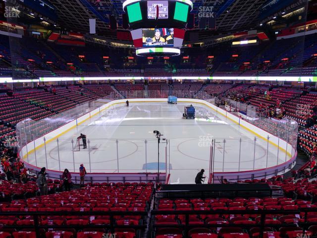 Seating view for Scotiabank Saddledome Section 104