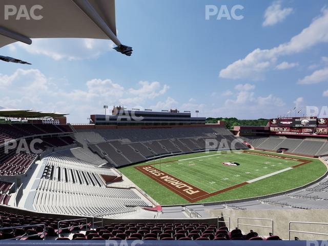 Seating view for Doak Campbell Stadium Section Club 315