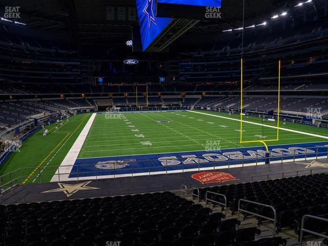 Seating view for AT&T Stadium Section Hall Of Fame Suite 243