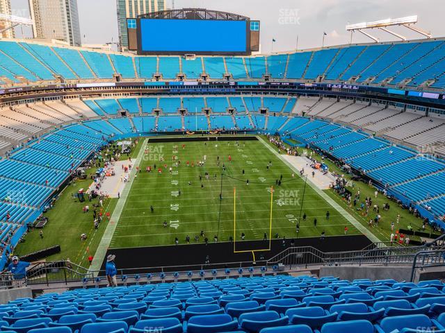 Seating view for Bank of America Stadium Section 502