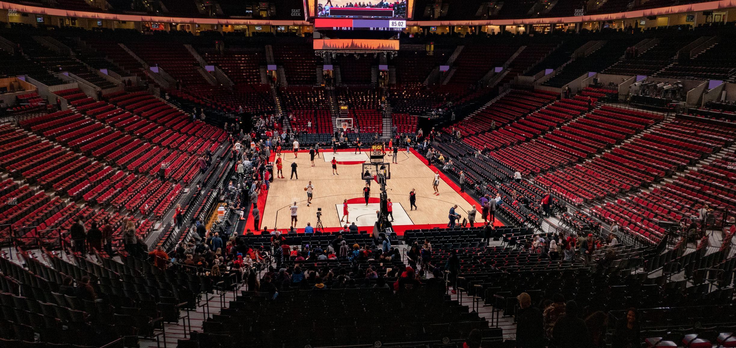 Seating view for Moda Center Section 224