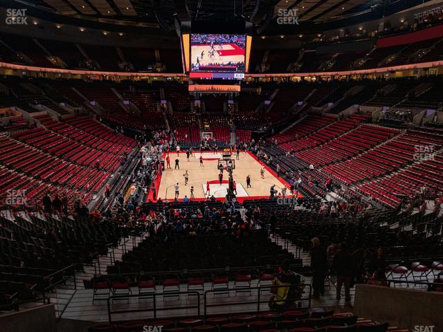 Seating view for Moda Center Section 224