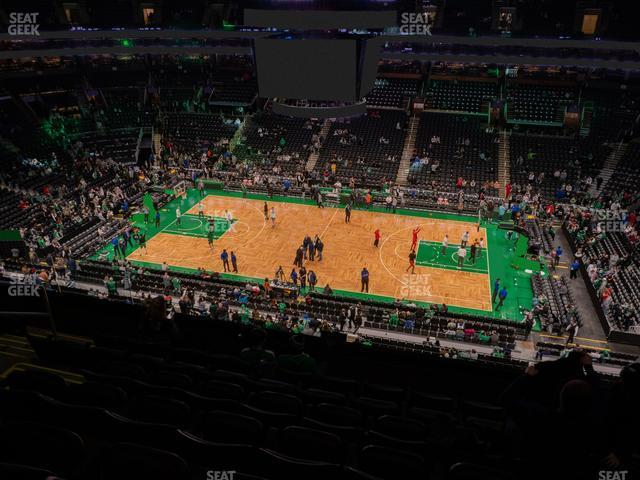 Seating view for TD Garden Section Balcony 315