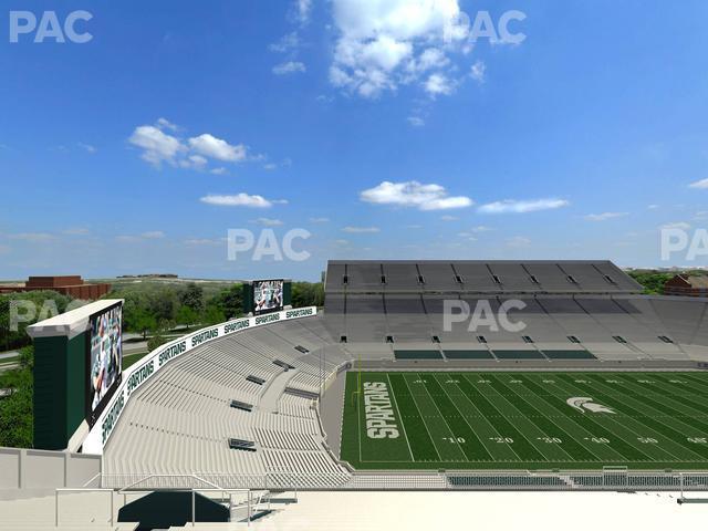 Seating view for Spartan Stadium (Michigan) Section 127