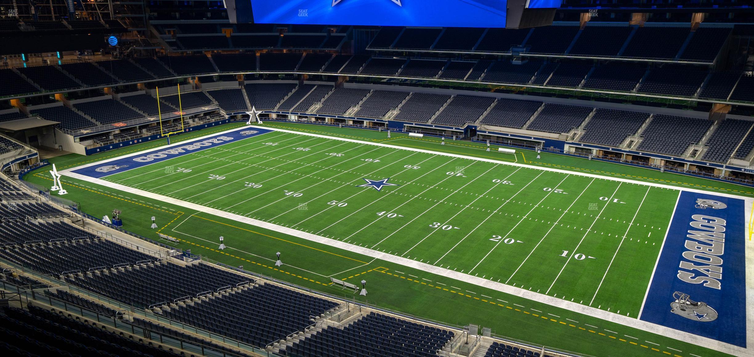 Seating view for AT&T Stadium Section Ring Of Honor Suite 585