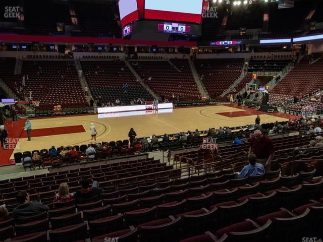 Seating view for Colonial Life Arena Section 115