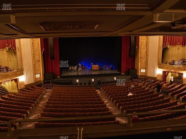 Seating view for Orpheum Theatre - Memphis Section Mezzanine Left Center