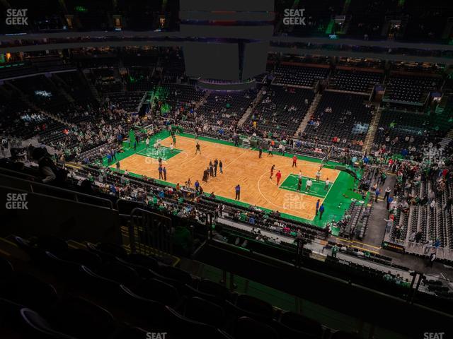 Seating view for TD Garden Section Balcony 314