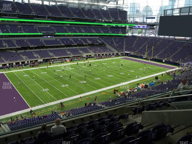 Seating view for U.S. Bank Stadium Section 216