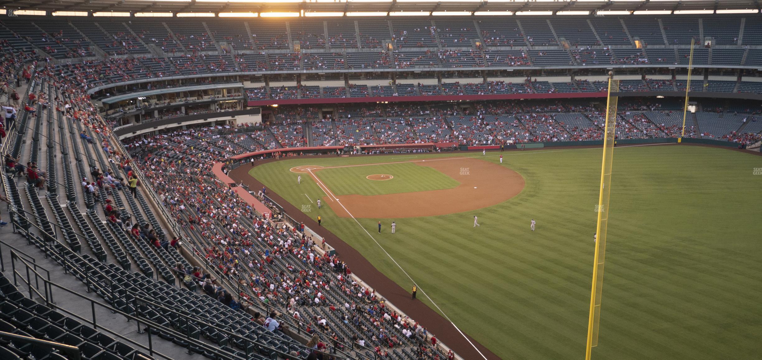 Seating view for Angel Stadium of Anaheim Section 537