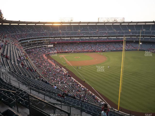 Seating view for Angel Stadium of Anaheim Section 537