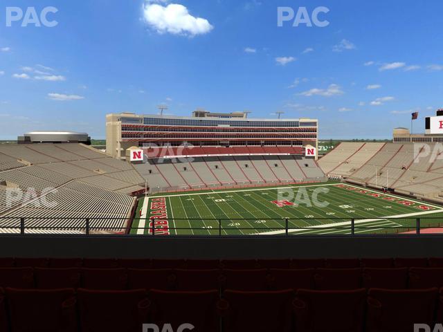 Seating view for Memorial Stadium Nebraska Section 411