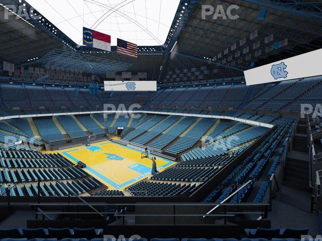 Seating view for Dean Smith Center Section 231