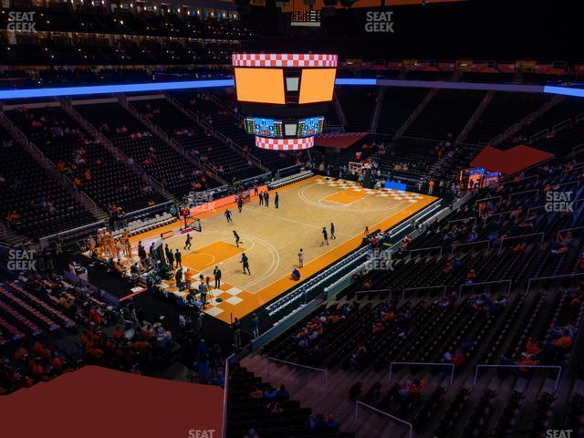 Seating view for Thompson-Boling Arena at Food City Center Section 325