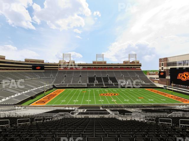 Seating view for Boone Pickens Stadium Section 208