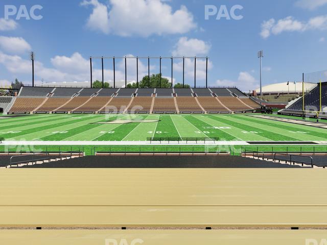 Seating view for Ross Ade Stadium Section 126