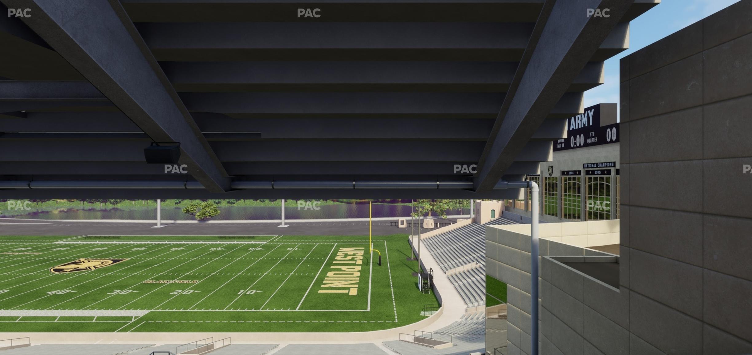 Seating view for Michie Stadium Section 8