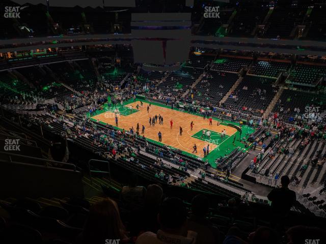 Seating view for TD Garden Section Balcony 313