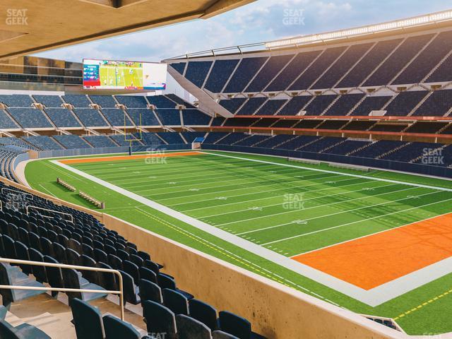 Seating view for Soldier Field Section 202 Club