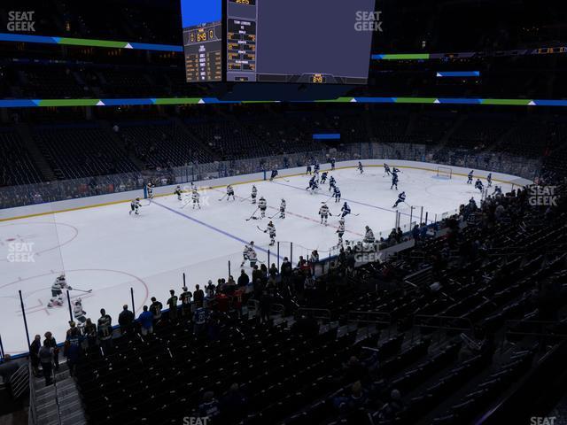 Seating view for Amalie Arena Section 204