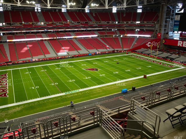 Seating view for State Farm Stadium Section Ring Of Honor Wc 417