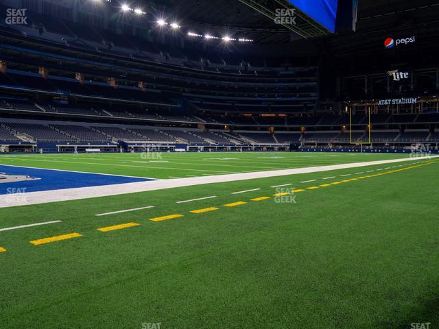 Seating view for AT&T Stadium Section Event Level Suite 5 A