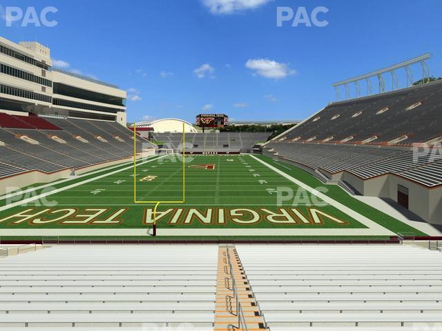 Seating view for Lane Stadium Section 203