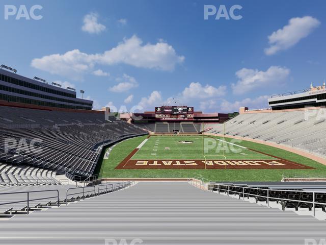 Seating view for Doak Campbell Stadium Section 121