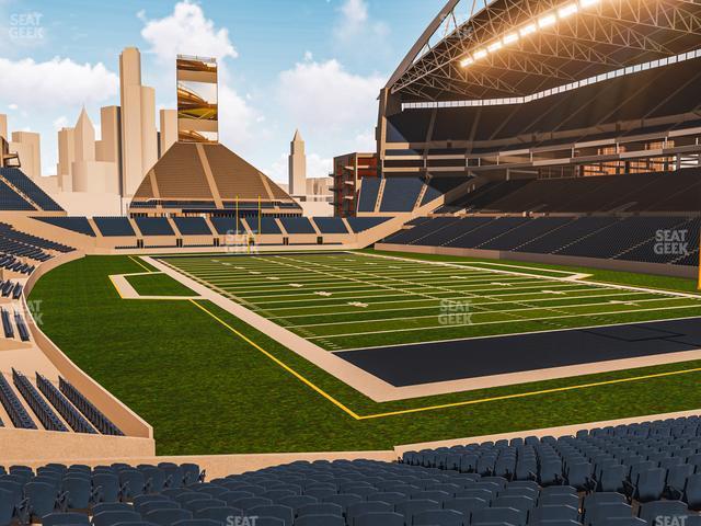 Seating view for Lumen Field Section 126