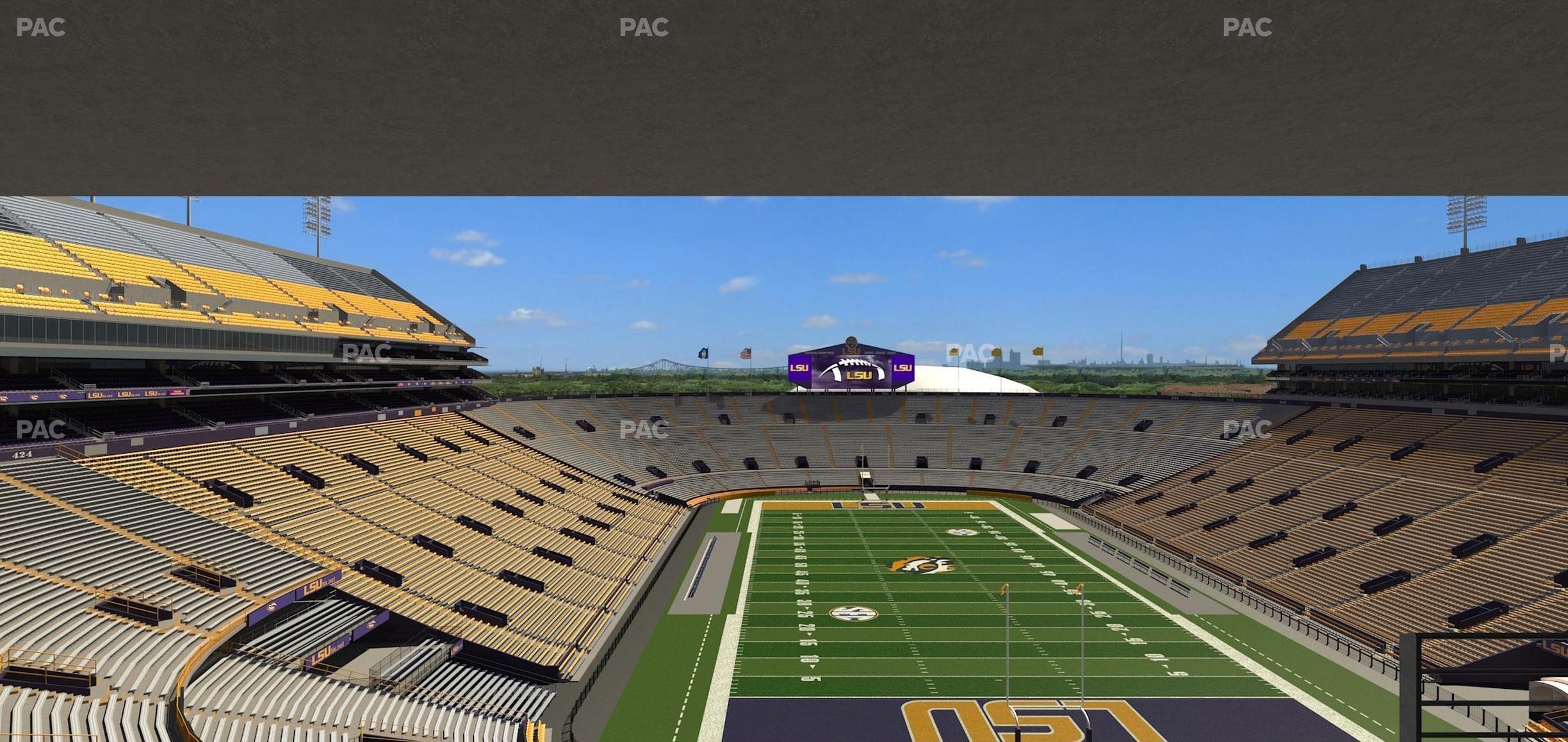 Seating view for Tiger Stadium Section Suite 258