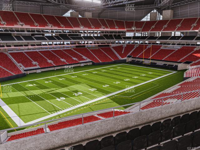 Seating view for Mercedes-Benz Stadium Section 243