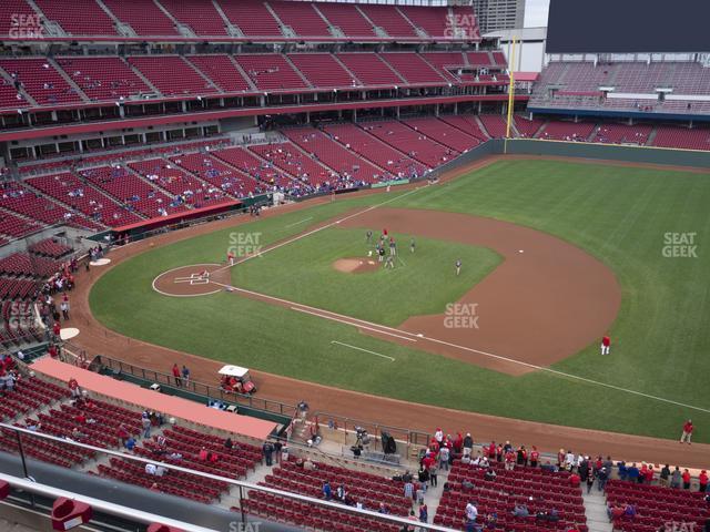 Seating view for Great American Ball Park Section 432