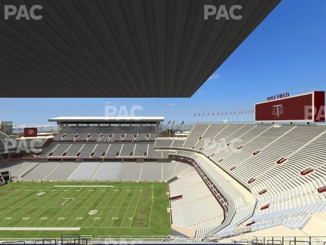 Seating view for Kyle Field Section 401