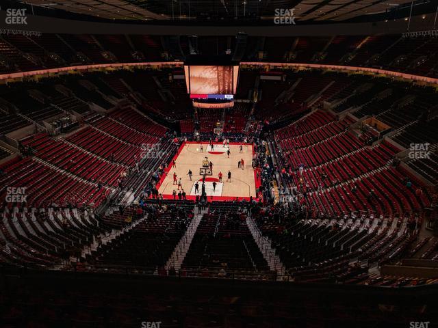 Seating view for Moda Center Section 309