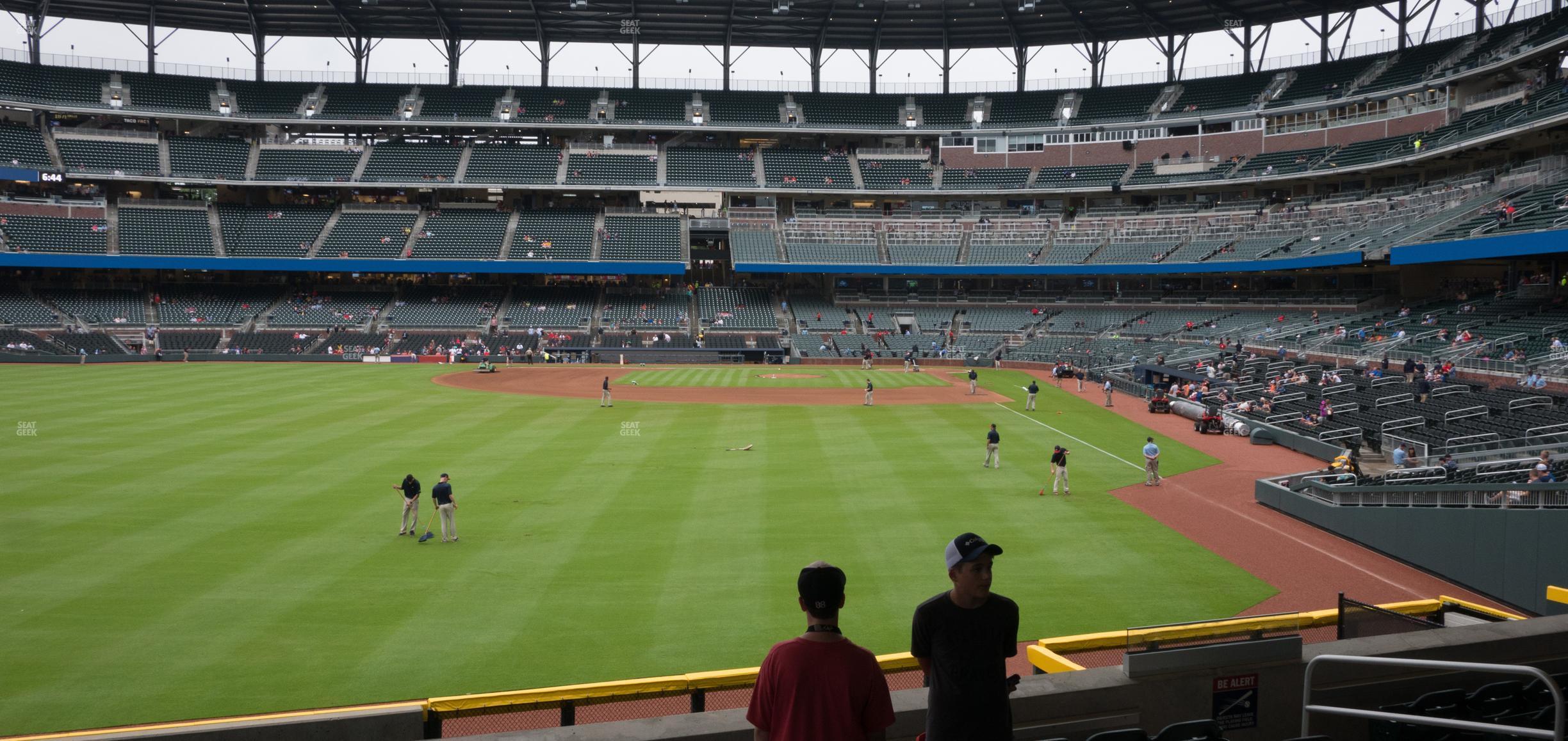 Seating view for Truist Park Section 145