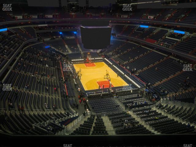 Seating view for Capital One Arena Section 407